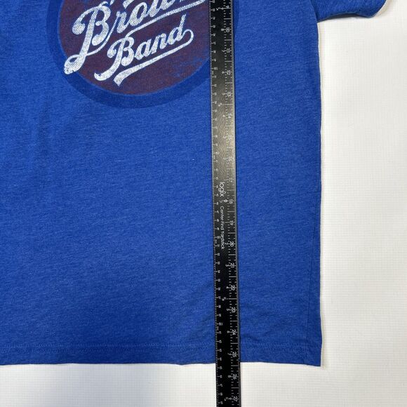 ZAC BROWN BAND 2015 Official "Jekyll & Hyde" Tour Dates T-Shirt Size Small Blue - Picture 3 of 6